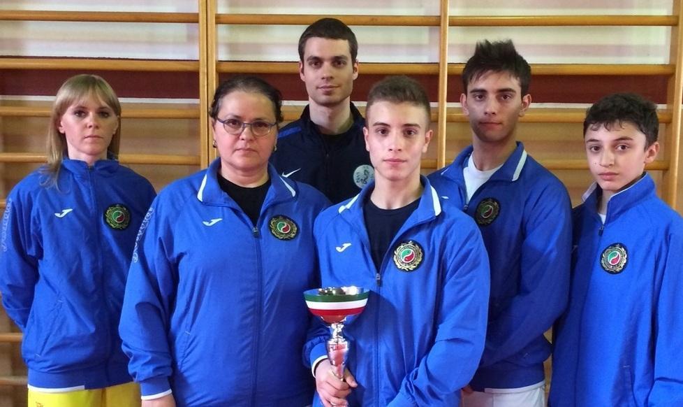 Demaria campione assoluto di wushu juniores a Pescara
