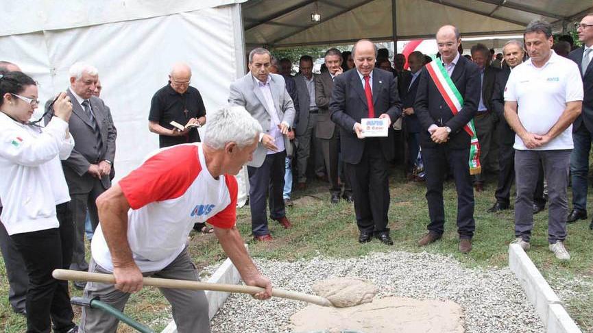 Prima pietra per la “Casa del Dono”