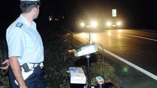 Sulla circonvallazione a tutto gas: multe salate