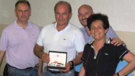 Festeggiamenti per salutare l’ex sindaco Marchesini