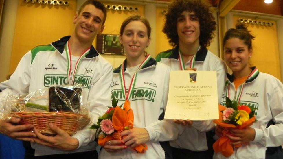 Sintofarm Koala al terzo posto nei Campionati italiani a squadre