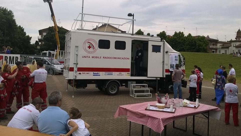 Una nuova sala radio mobile per i volontari della Cri