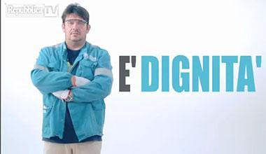 Piombino non deve chiudere: gli operai della Lucchini cantano Frankie Hi-nrg 