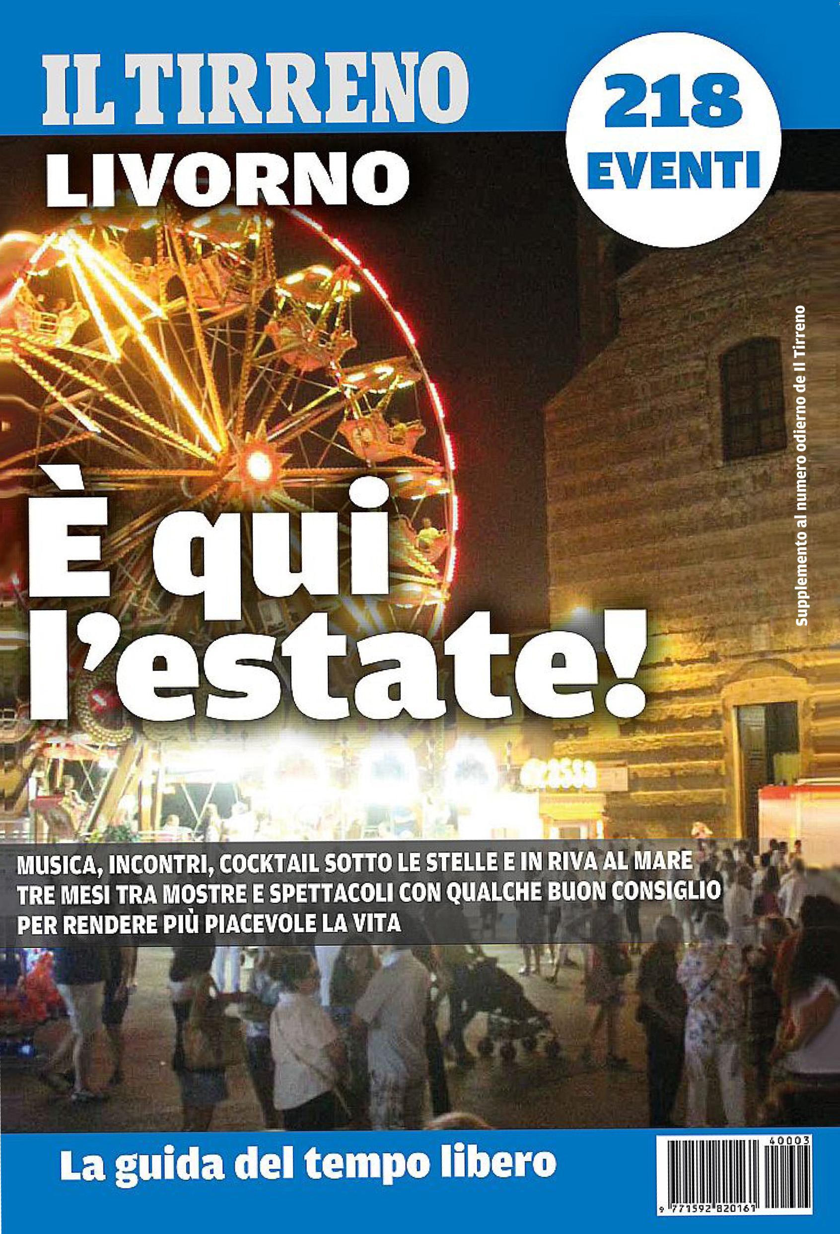 Guida agli eventi della nostra estate gratis col Tirreno