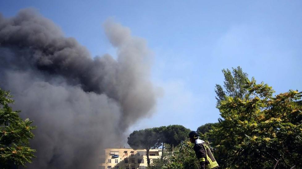 Incendi di sterpaglie in Valdera
