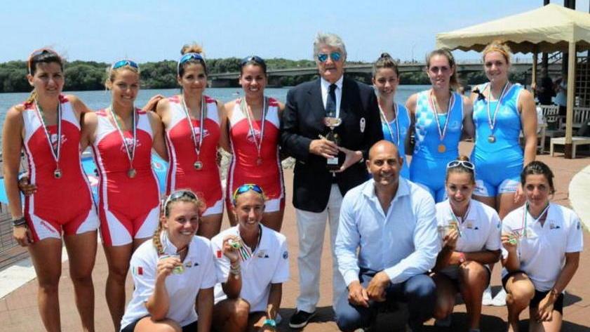 Doppio argento per la Canottieri Arno