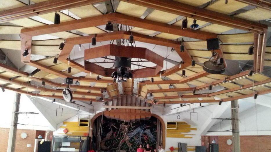 Architetti già al lavoro alla sala Eden