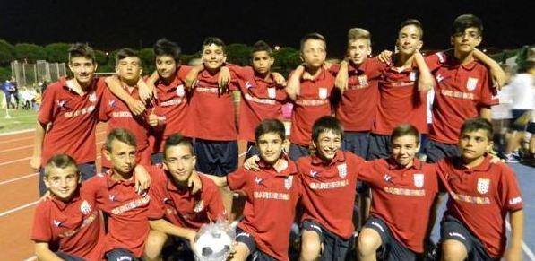 Gli esordienti della Torres vincono il trofeo “Ludo Cup”