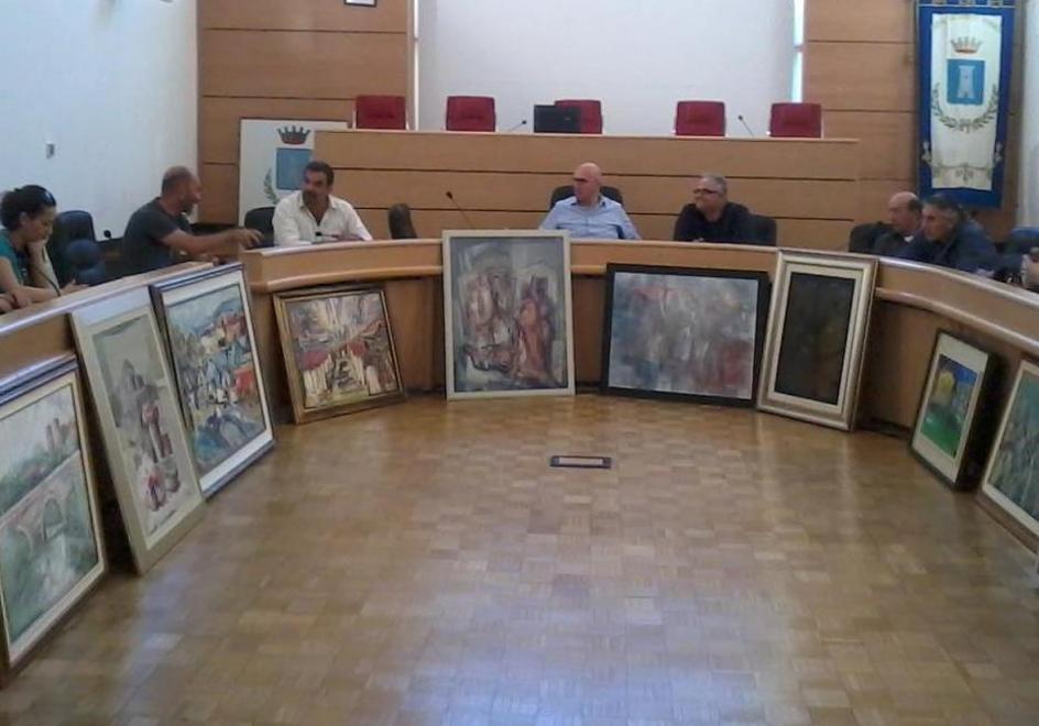 La Festha manna nelle tele dei pittori estemporanei