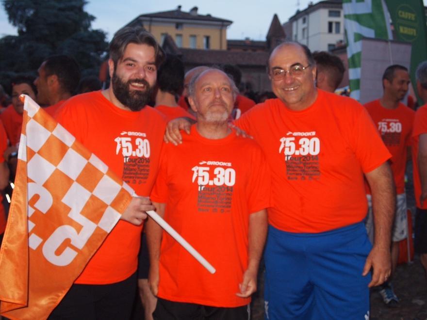 In 400 con il sindaco a correre lungo le mura alle 5.30 