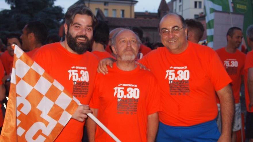 In 400 con il sindaco a correre lungo le mura alle 5.30