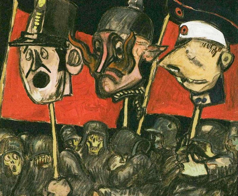 Terribile e ironico: il conflitto mondiale al Museo della Satira 