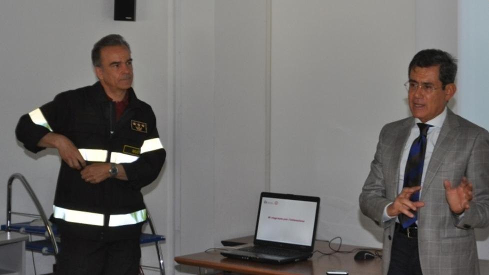 Il prefetto incontra i vigili del fuoco