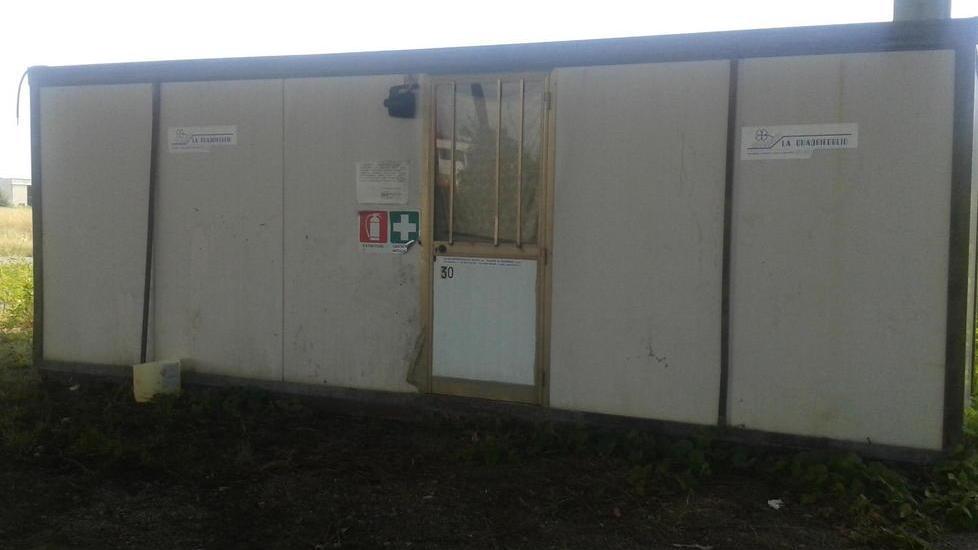 Due container al mercato dei fiori mai nato