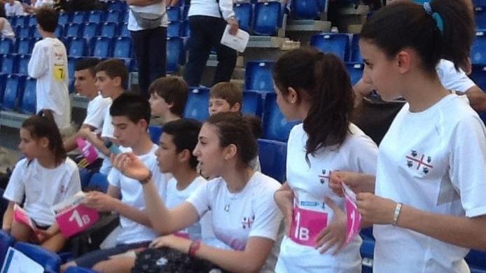 Gli studenti di Tempio al Golden Gala