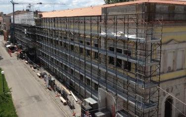 Lavori quasi terminati alle scuole elementari 