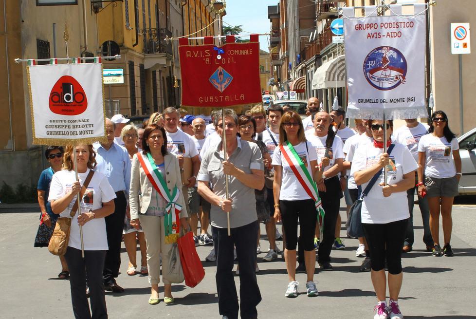 Guastalla ha accolto i podisti in cammino per il beato Ferrari 