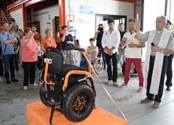 Nasce la sedia a rotelle hi-tech 
