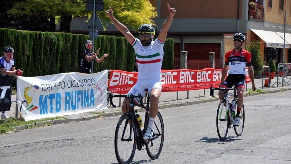 Rizzo di Lamporecchio è campione toscano cicloamatori