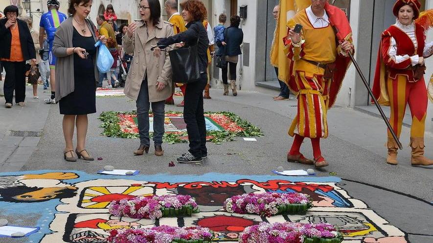 Cerreto verso il circuito dell’Infiorata