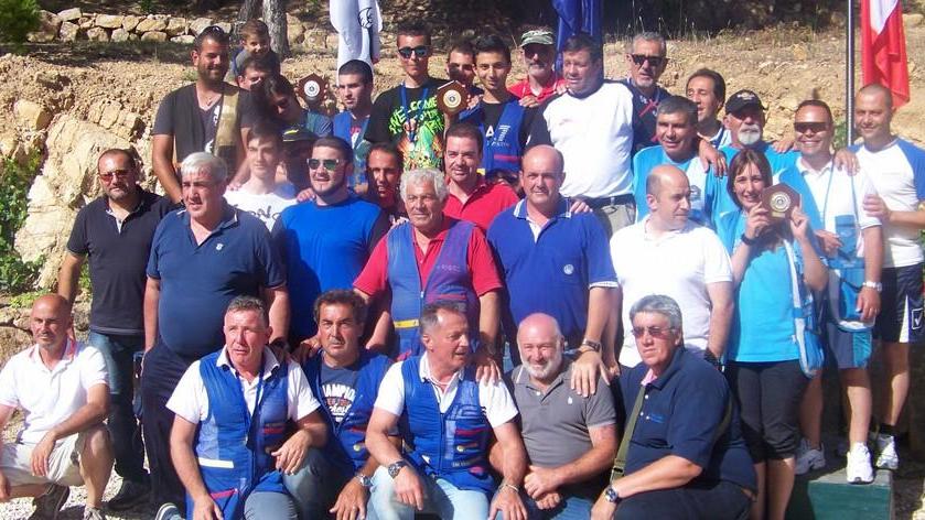 Fabio Rozzo (48 su 50) è il più bravo nella prova skeet a Orosei