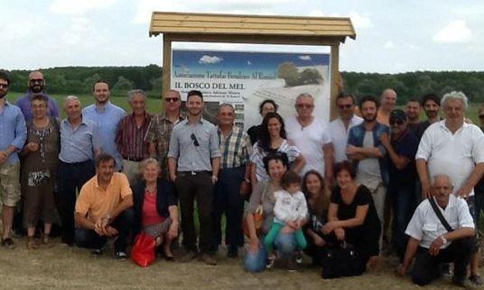 Il bosco di Mel è diventato realtà