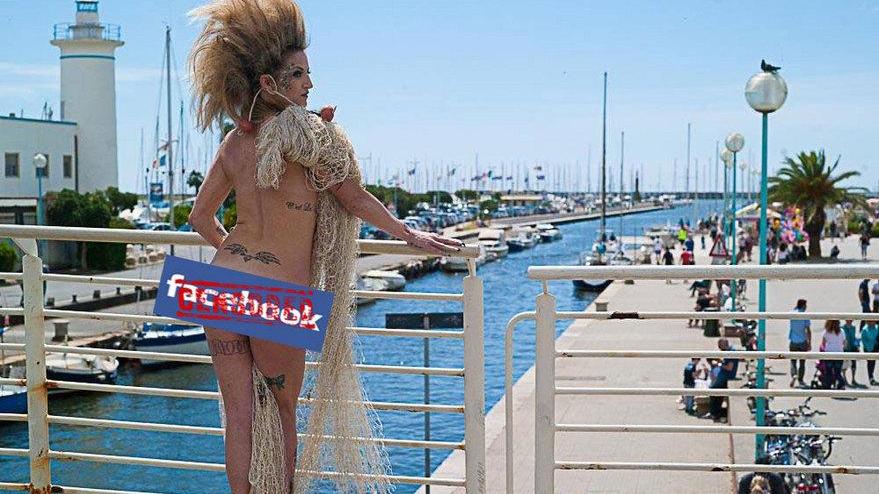 Viareggio Nuda, Facebook censura gli scatti