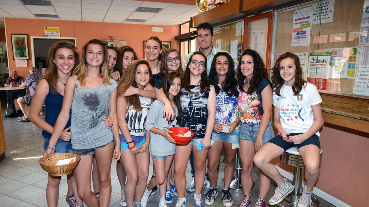 Una festa per Andrea con l’olimpionico di ginnastica Cassina VIDEO