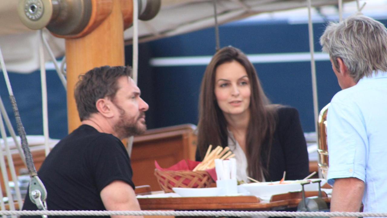Simon Le Bon in barca a vela all'Argentario