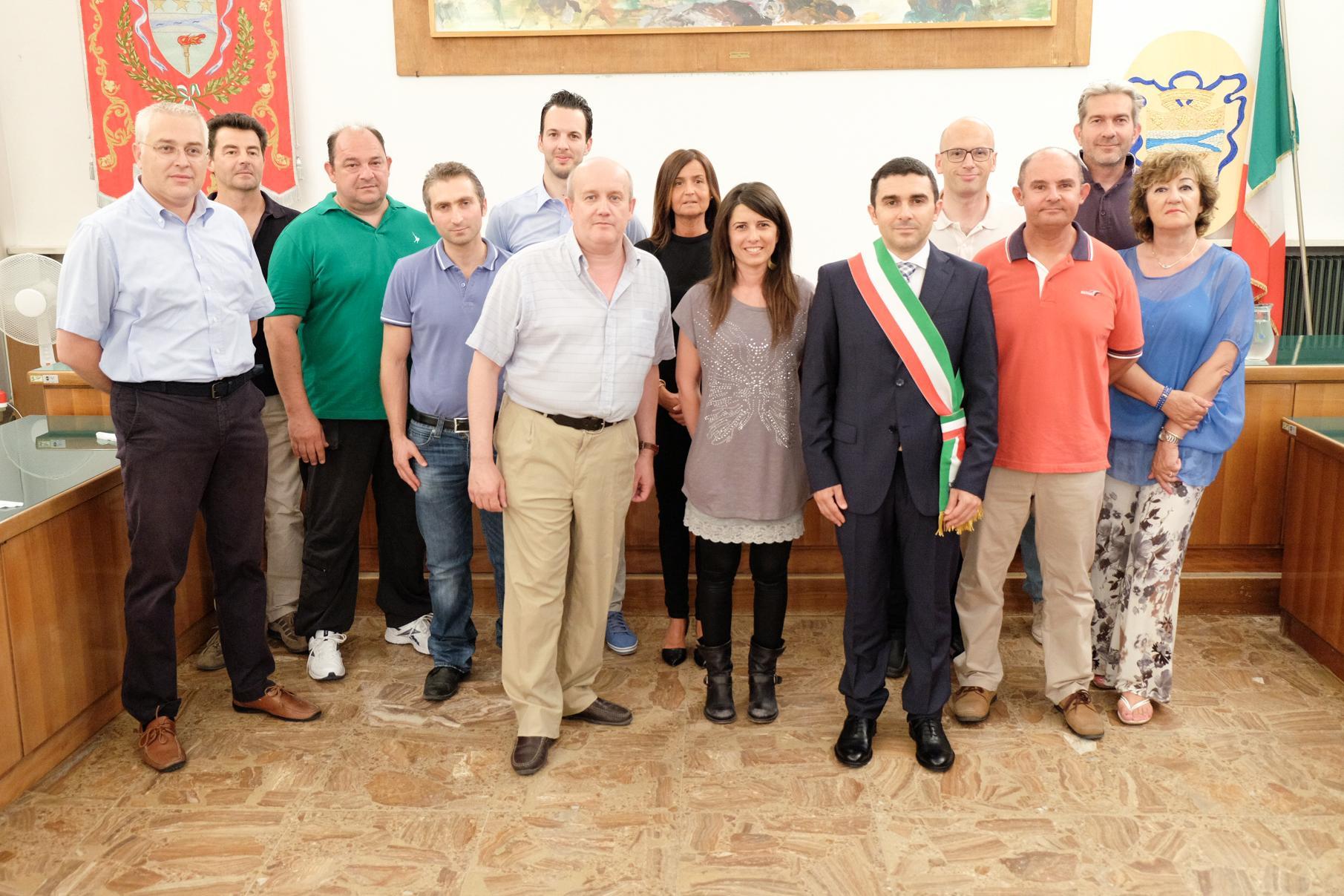 La nuova giunta di Berra