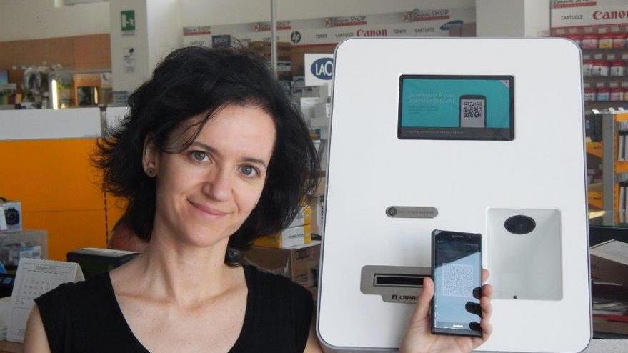 In città il primo bancomat per la moneta virtuale