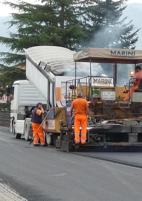 Undici chilometri di nuovo asfalto 