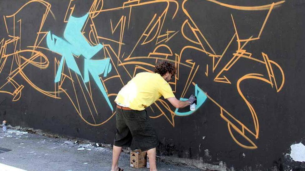 1.500 metri di muri per i writers
