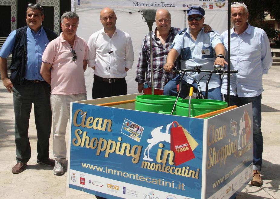 Netturbino “vintage” nel Centro commerciale 