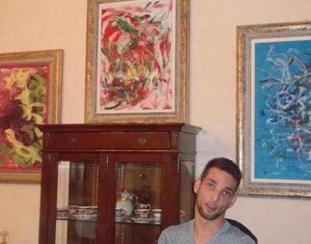 I quadri di Pierpaolo Pocchi esposti in occasione di “Poggio in vetrina” 