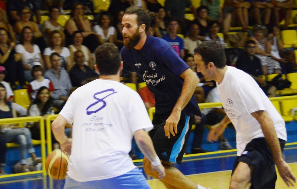 Gigi Datome in campo a Olbia