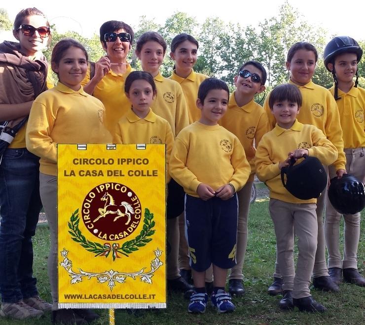 I cavalieri della Casa del Colle ai nazionali di pony games