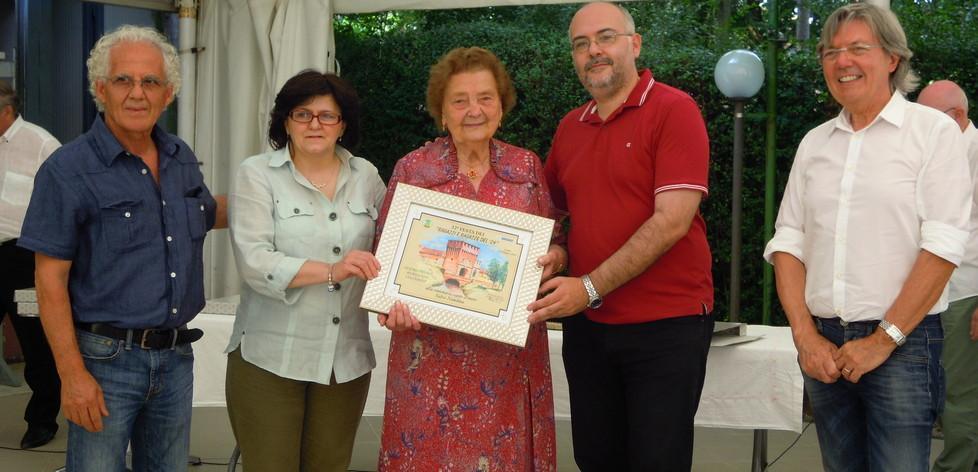 Ieri Nandina Salvi ha spento 100 candeline