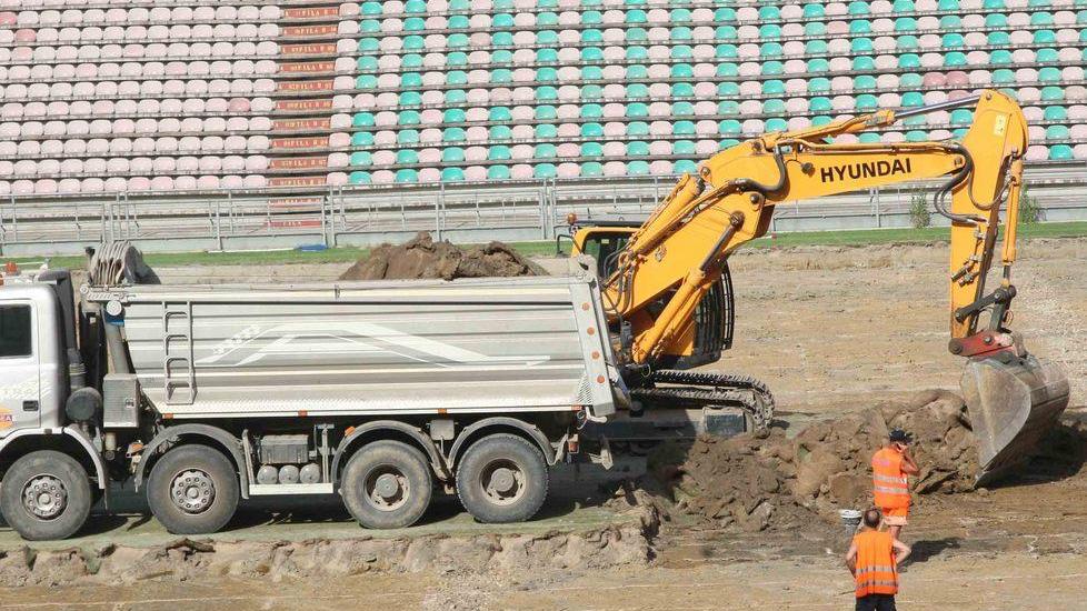 Al Mapei Stadium terreno ibrido e riscaldato