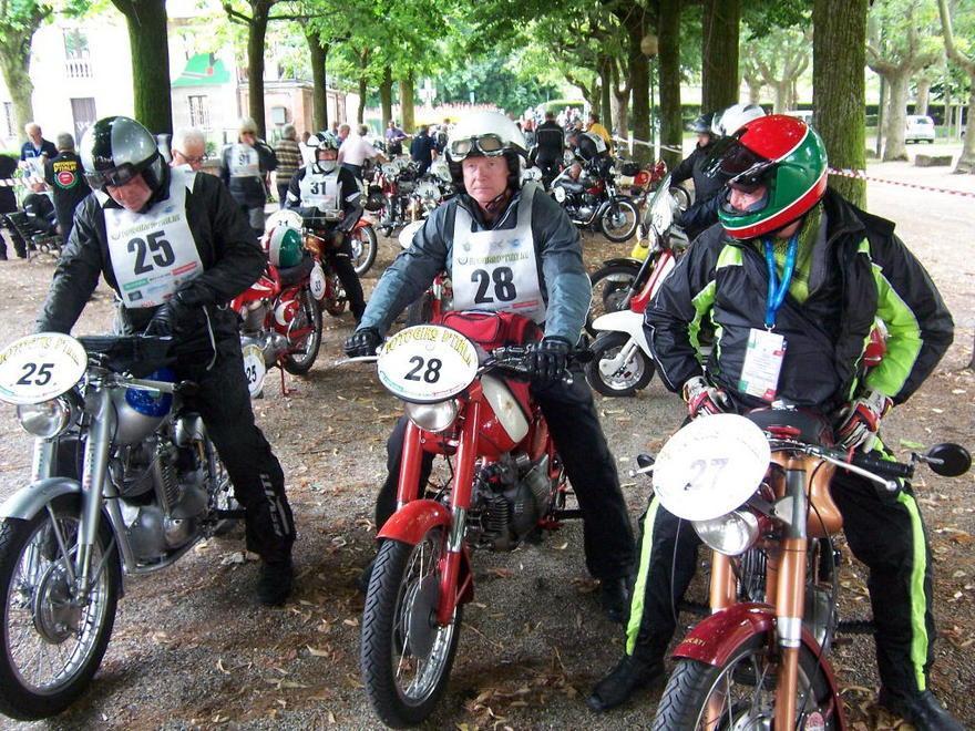 Le moto d’epoca fanno tappa a Montecatini 