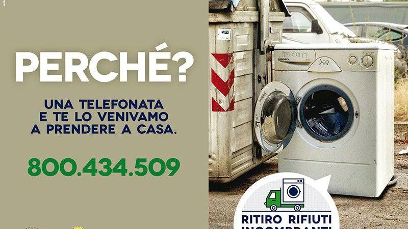 Non abbandonate i rifiuti ingombranti Sea li preleva a domicilio gratis