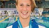 Linda Caponi con la nazionale agli europei Juniores in Olanda