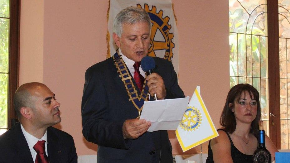 Francesco Sussarellu nuovo presidente del Rotary club