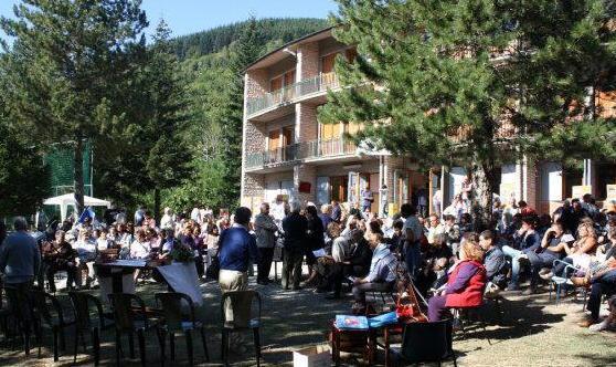 Gli ex ragazzi della diocesi a Gavinana
