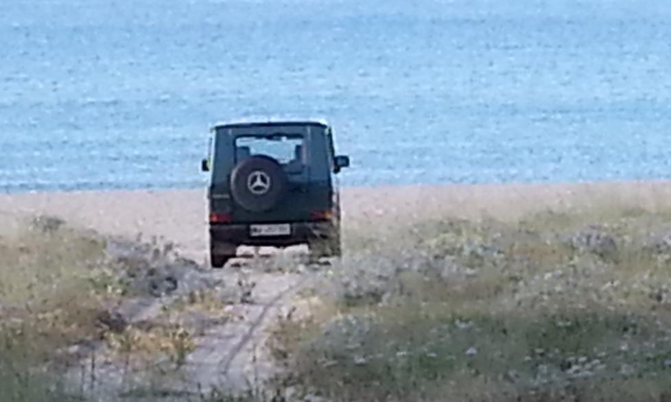 La Capannina, un suv in riva al mare
