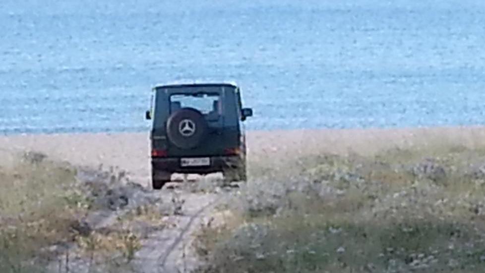 La Capannina, un suv in riva al mare