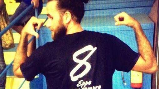 Gigi Datome alla partita per Bernardi