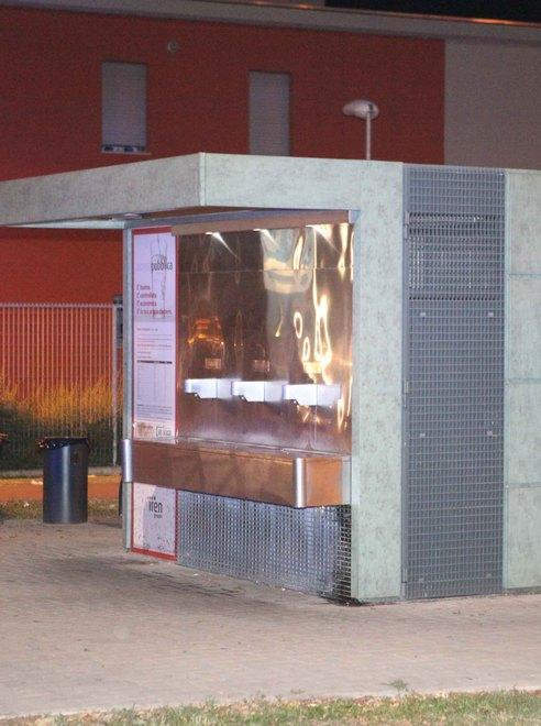 Il distributore inaugurato nel 2010