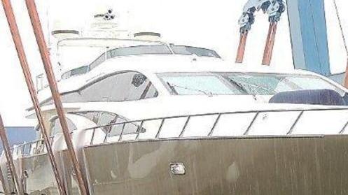 Il super yacht di un big del calcio