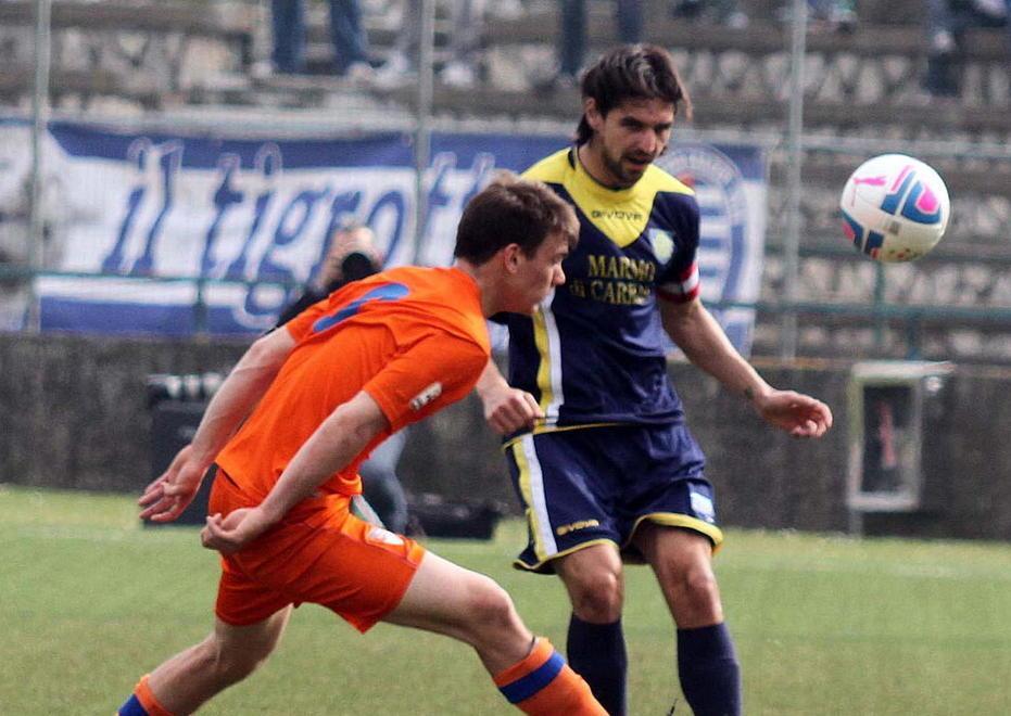 Diego Vannucci sulla via del Real Vicenza 